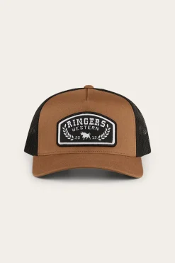 Outlet Ringers Western Wheatbelt Trucker Cap - Clay
