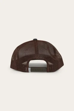 Ringers Western Wheatbelt Wool Trucker Cap - Charcoal
