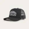 Outlet Ringers Western Wheatbelt Wool Trucker Cap - Black