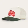 New Ringers Western Wheatbelt Wool Trucker Cap - Off White/Pine