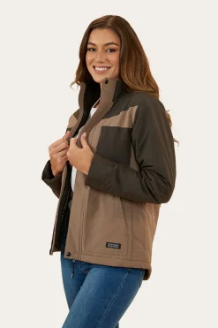 Discount Ringers Western Whitney Womens Puffer Jacket - Mushroom