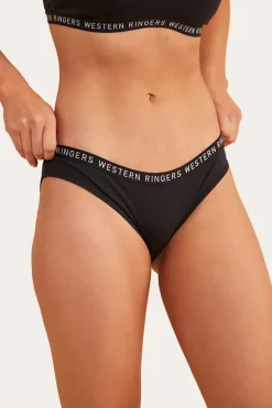 Sale Ringers Western Zara Womens Hipster Brief - Black