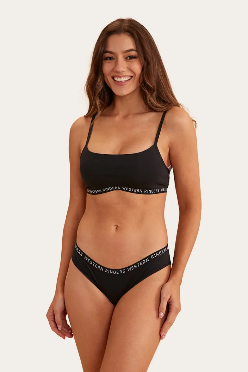 Sale Ringers Western Zara Womens Hipster Brief - Black