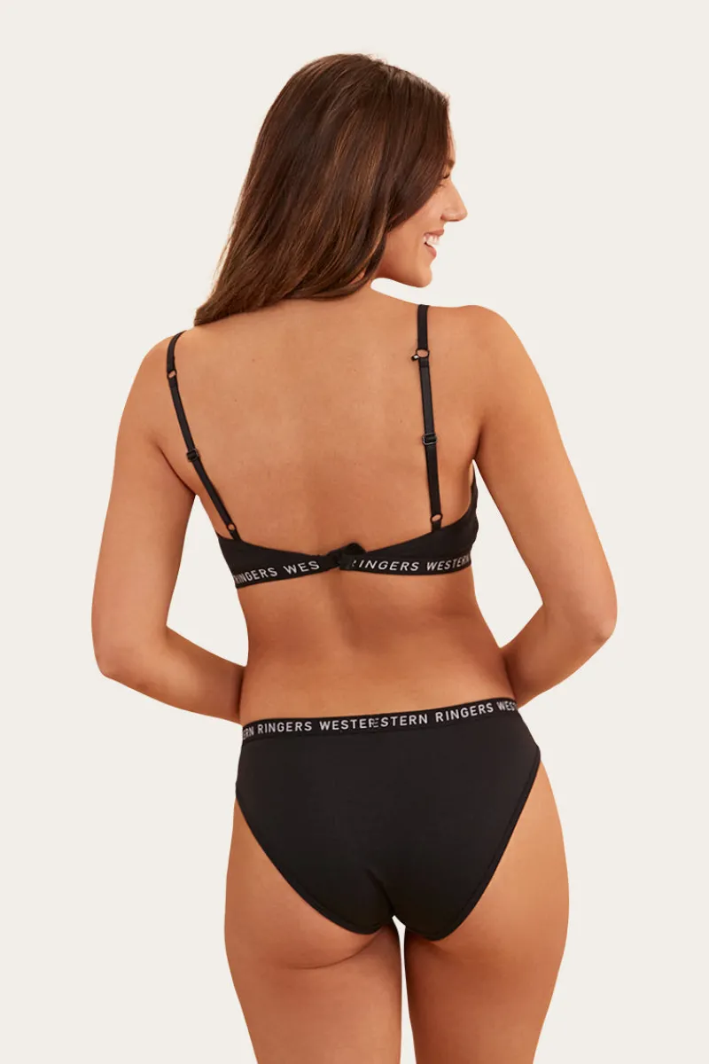 Sale Ringers Western Zara Womens Hipster Brief - Black
